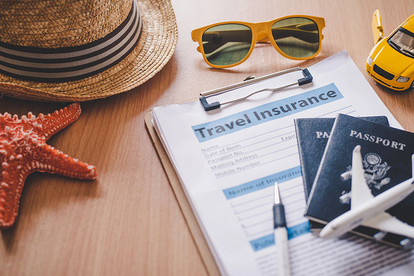 Travel insurance documents to help travelers feel